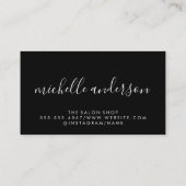 Vul penseel | Kiss Stain | Glitter Visitekaartje (Achterkant)