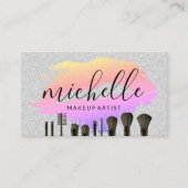 Vul penseel | Kiss Stain | Glitter Visitekaartje (Voorkant)