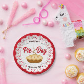 Vul uw Bord met taart op taart dag papier Bord (Feest)