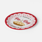 Vul uw Bord met taart op taart dag papier Bord (Gekanteld)