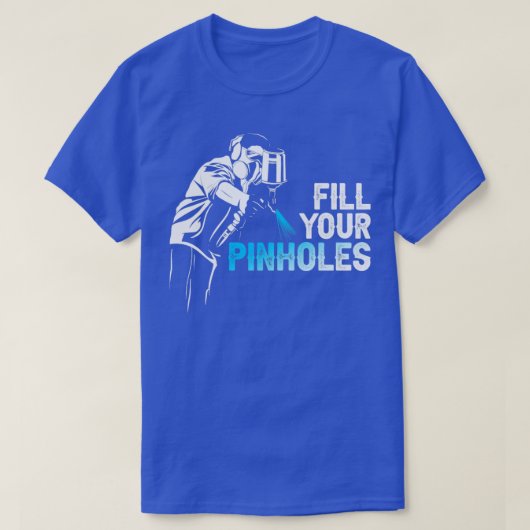 Vul uw Pingaten schilder T-shirt (Design voorkant)