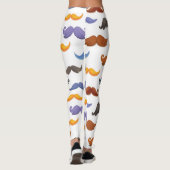 Vul verschillende kleurige snuisterpatronen aan leggings (Achterkant)