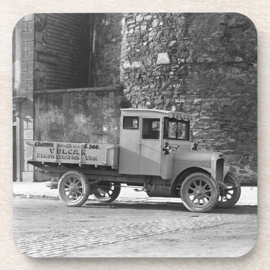 Vulcaanse vrachtwagen drankjes onderzetter (Voorkant)