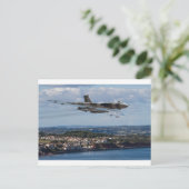 Vulcan Bomber op Dawlish Briefkaart (Staand voorkant)