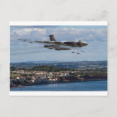 Vulcan Bomber op Dawlish Briefkaart (Voorkant)