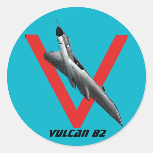 Vulcan Bomber Stickers (Voorkant)