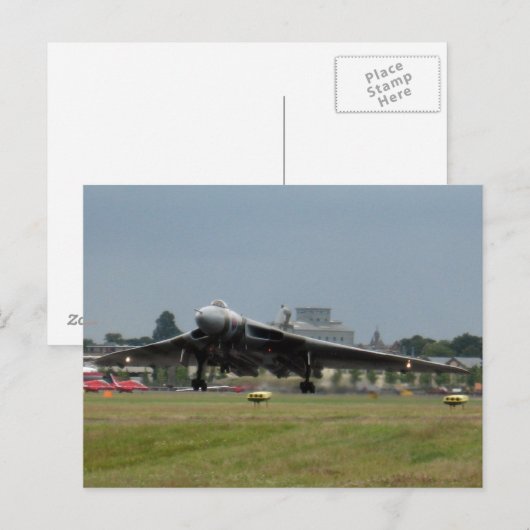 Vulcan Briefkaart (Voorkant / Achterkant)