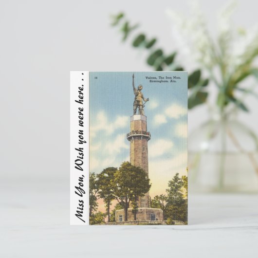 Vulcan Briefkaart (Staand voorkant)