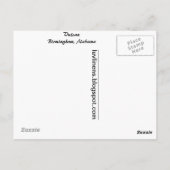 Vulcan Briefkaart (Achterkant)