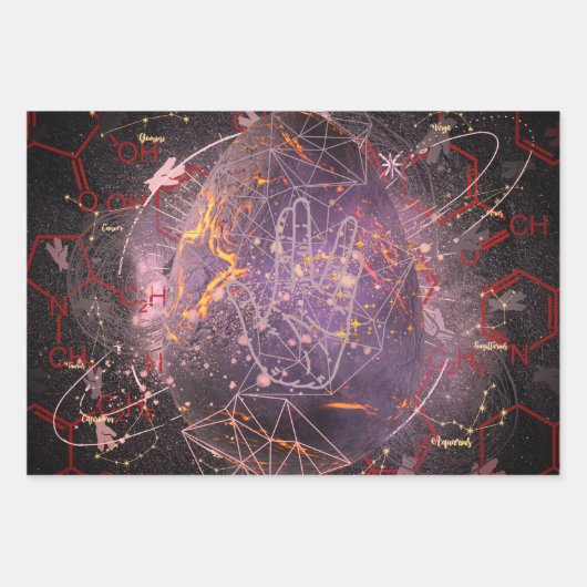 Vulcan Celebrant Inpakpapier Vel (Voorkant 3)