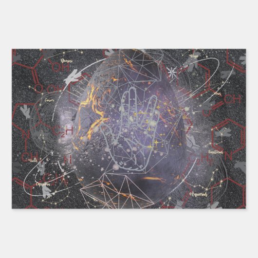 Vulcan Celebrant Inpakpapier Vel (Voorkant 2)