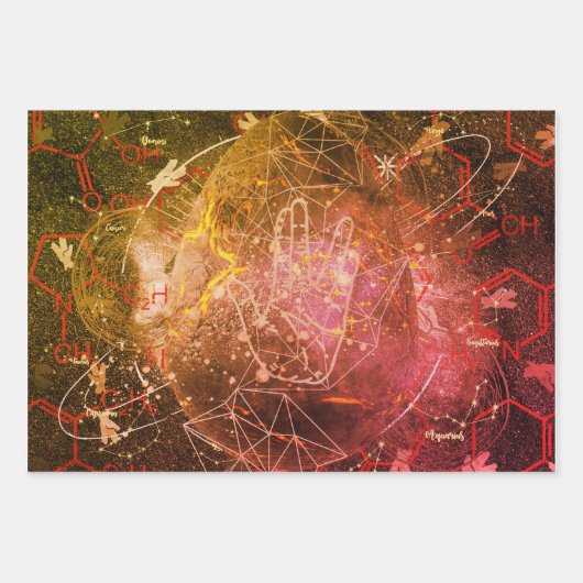 Vulcan Celebrant Inpakpapier Vel (Voorkant)