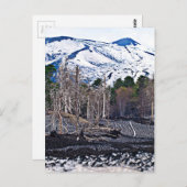 Vulcan Etna op het eiland Sicilië Briefkaart (Voorkant / Achterkant)