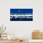 Vulcan-Poster, bevroren Poster (Keuken)