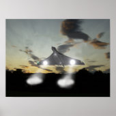 Vulcan-seconden van touchdown poster (Voorkant)