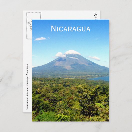 vulcano concepción briefkaart (Voorkant / Achterkant)