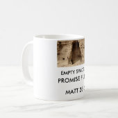 VULDE RUIMTE...PROMISE GEVULDE KOFFIEMOK (Voorkant links)