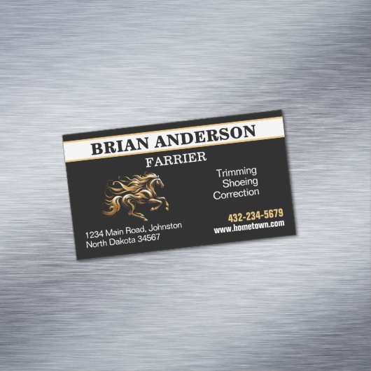 Vulder Magnetisch Visitekaartje (Voorbeeld)