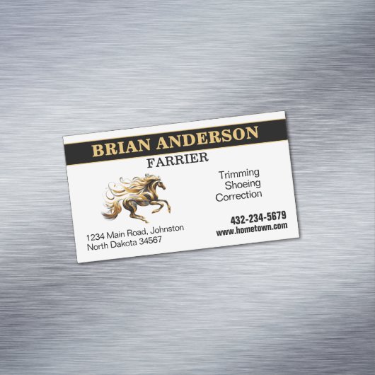 Vulder Magnetisch Visitekaartje (Voorbeeld)