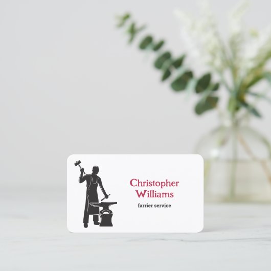 Vulder Visitekaartje (Staand voorkant)