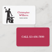 Vulder Visitekaartje (Voorkant / Achterkant)