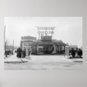 Vulestation van 1920 poster (Voorkant)