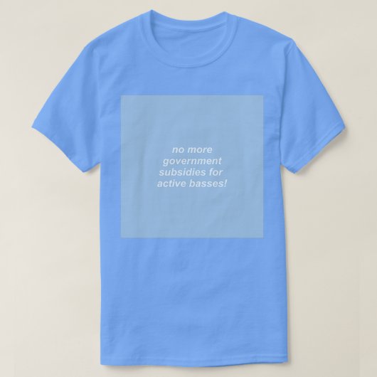 Vulfpeck: geen overheidssubsidies meer voor actief t-shirt (Design voorkant)
