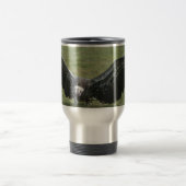 Vulingvogel van prooiopen vleugels in het wild reisbeker (Center)