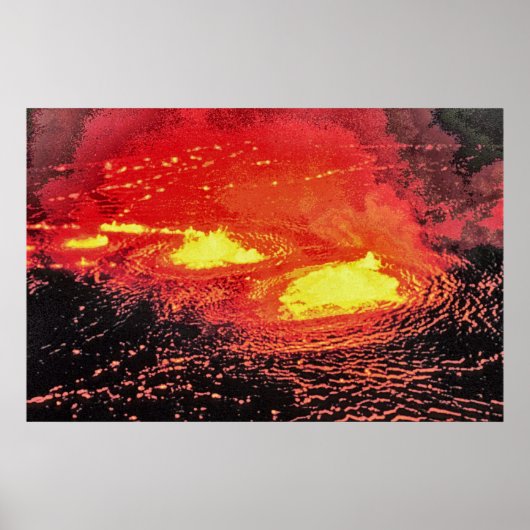 Vulkaan 4 poster (Voorkant)