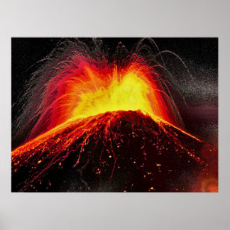 Vulkaan 5 poster