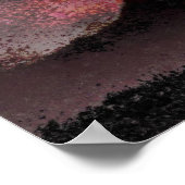 Vulkaan 9 wazig poster (Hoek)