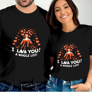 Vulkaan hou ik erg van je t-shirt