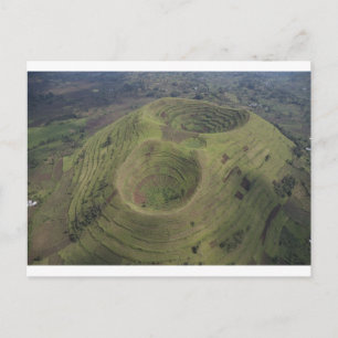 Vulkaan in Afrika Briefkaart