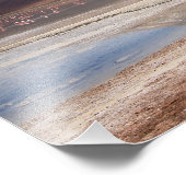 Vulkaan in een altiplano-landschapsfoto foto afdruk (Hoek)