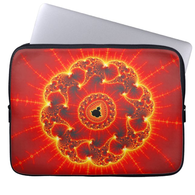 Vulkaan Laptop Sleeve (Voorkant)