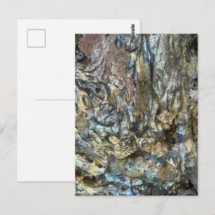 Vulkaan Lava Rots Briefkaart