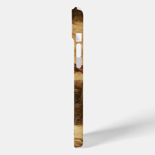 Vulkaan Lava Uitbarsting Case-Mate iPhone Case (Achterkant / Links)