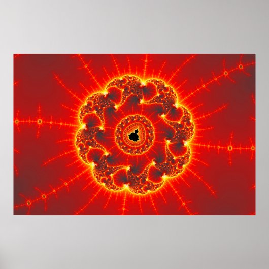 Vulkaan Poster (Voorkant)