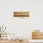 Vulkaan uit Mexico-stad Poster (Keuken)