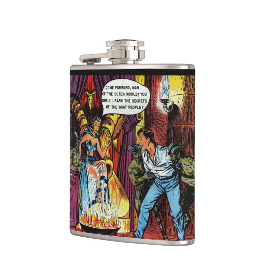 Vulkaan van Vengeance - Comic Heupfles (Links)