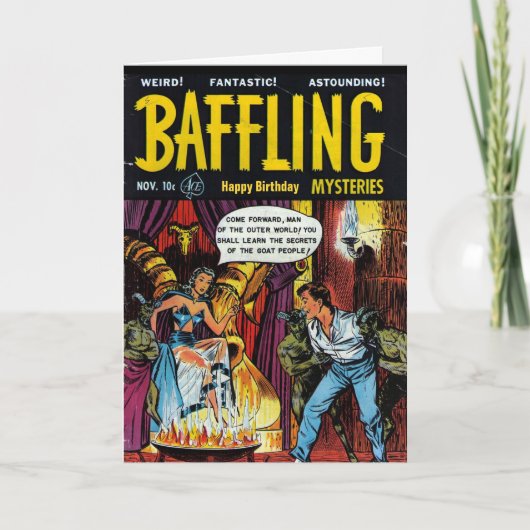 Vulkaan van Vengeance - Comic Kaart (Voorkant)