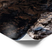 Vulkaan voor de uitbarsting van kerkers: lava, gas poster (Hoek)