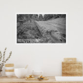 Vulkaanas in Alaska 1912 Poster (Keuken)