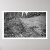 Vulkaanas in Alaska 1912 Poster (Voorkant)