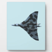 Vulkaanbommenwerper in vlucht fotoplaat (Voorkant)