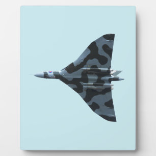 Vulkaanbommenwerper in vlucht fotoplaat