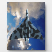 Vulkaanbommenwerper in vlucht fotoplaat (Voorkant)