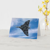 Vulkaanbommenwerper in vlucht kaart (Gele Bloem)