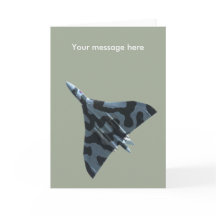 Vulkaanbommenwerper in vlucht