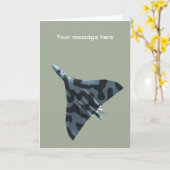 Vulkaanbommenwerper in vlucht kaart (Gele Bloem)